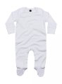 Baby Slaap Rompertje Organic Babybugz BZ35 White